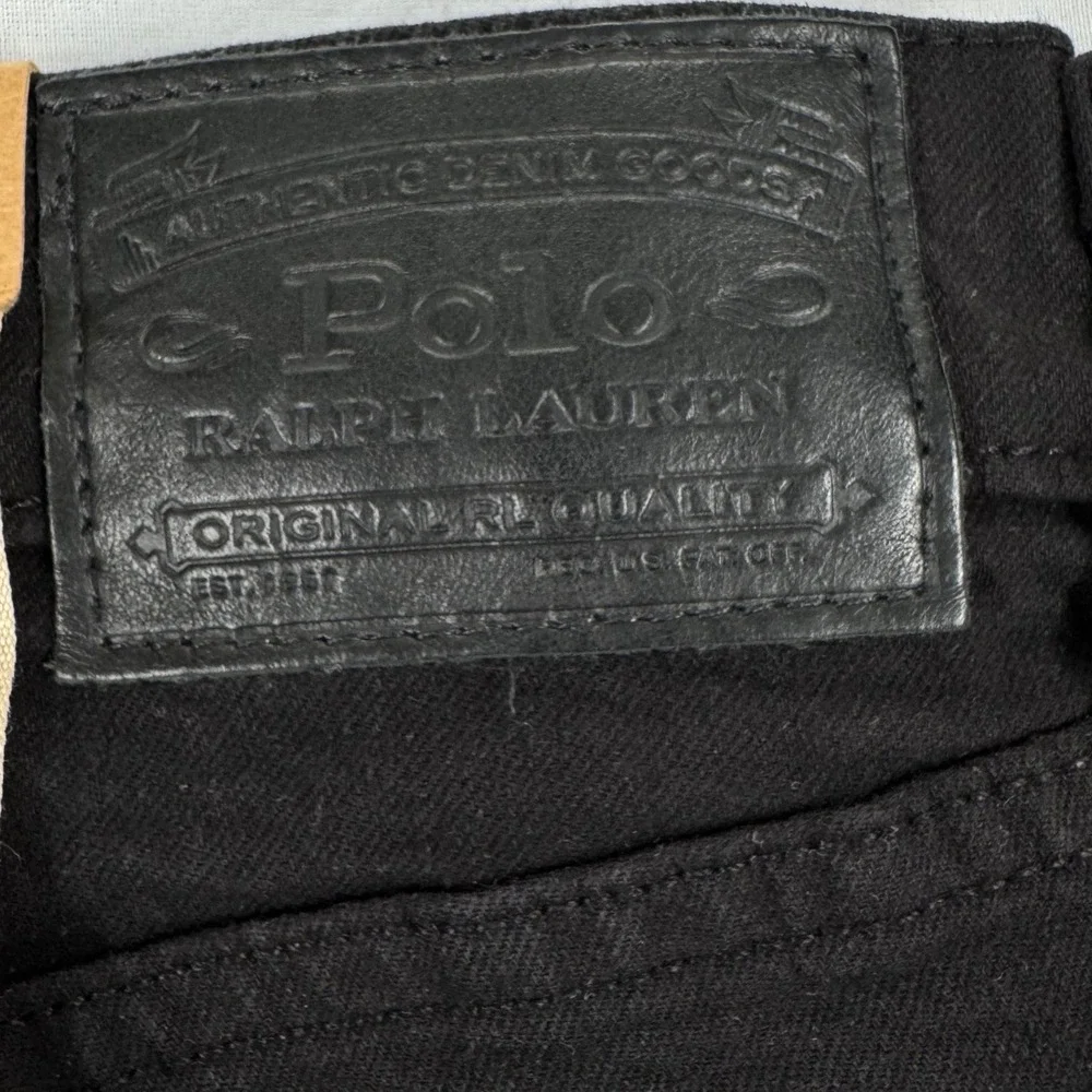 Polo Ralph Lauren Sullivan Slim Jeans Mens 30x30 Classic Denim Slim Black Casual